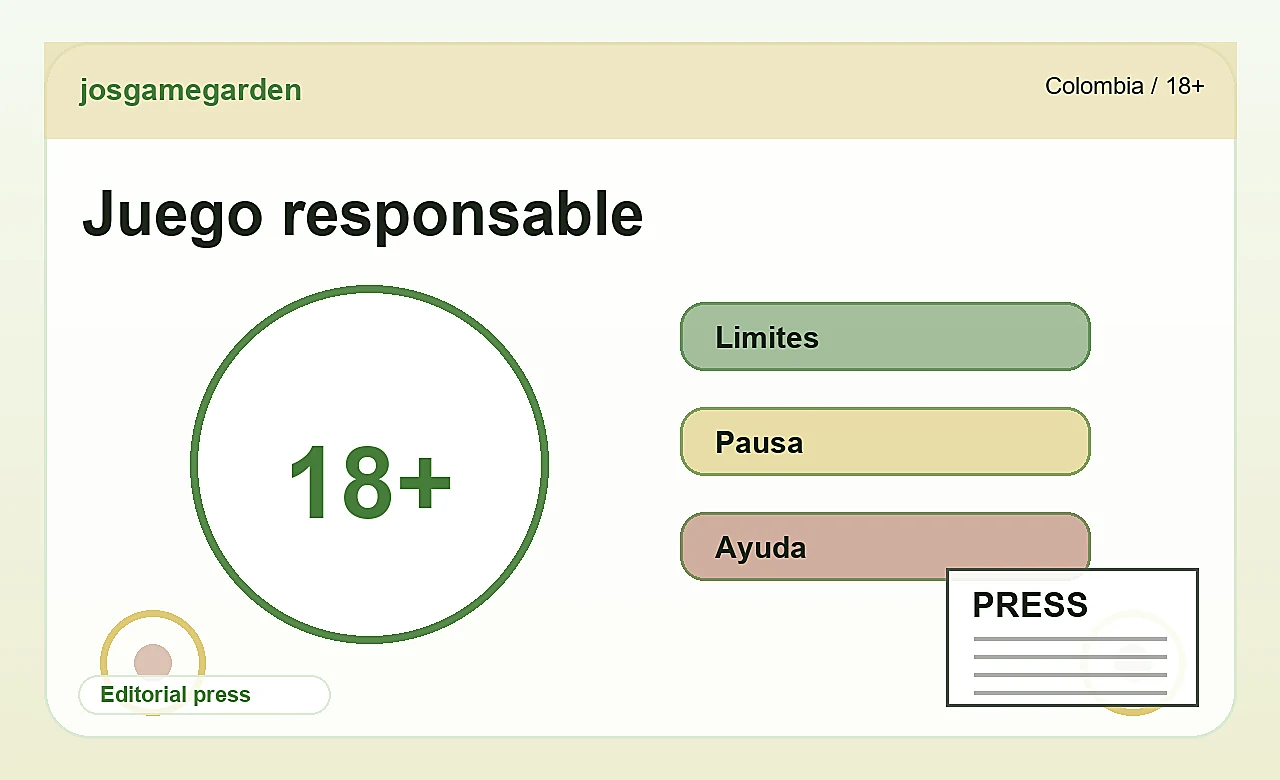 Juego responsable en josgamegarden